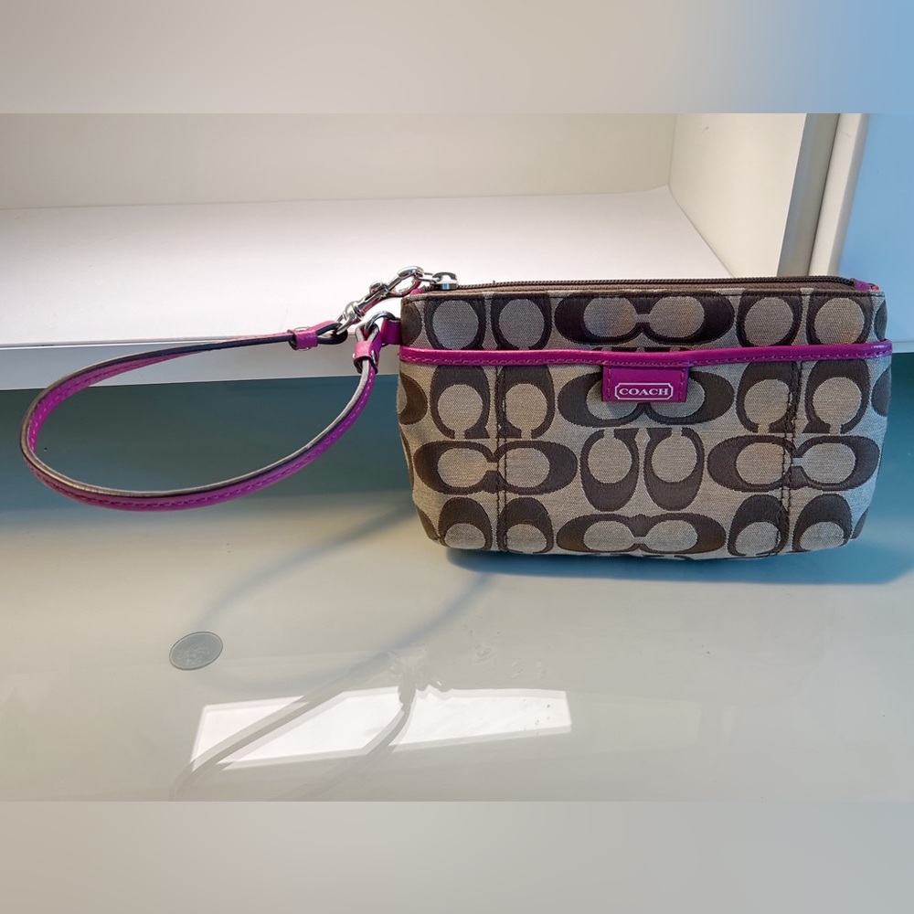 Coach Clutch Wristlet